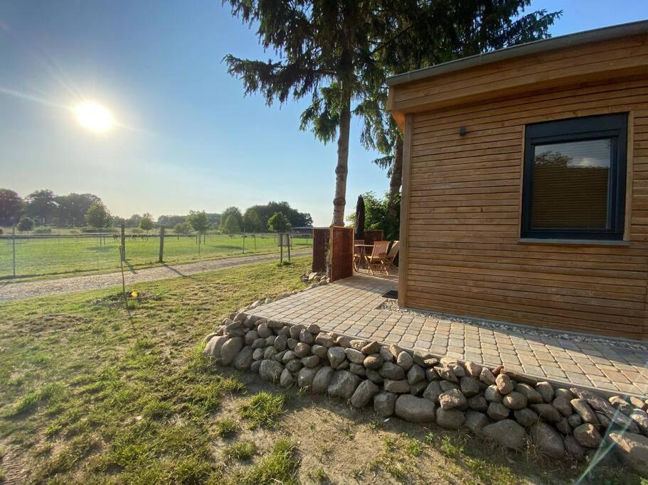 Tiny Haus Straussenblick 2 Villa Bad Fallingbostel Dış mekan fotoğraf